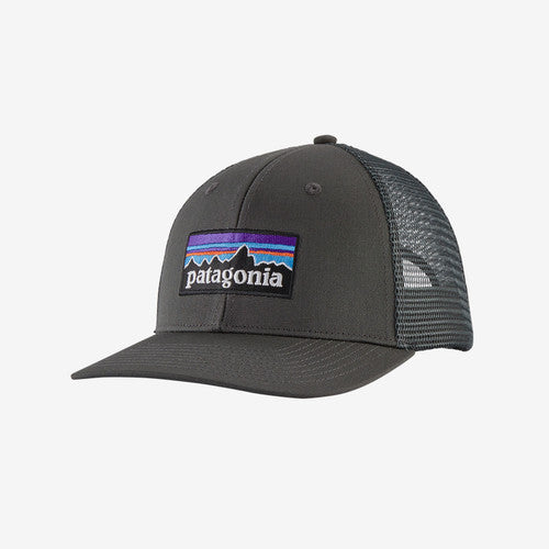 Patagonia P6 Logo Trucker Hat - Forge Grey