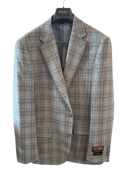 MaxDavoli by Maxman E Thomas Soft Coat: Grey/Tan