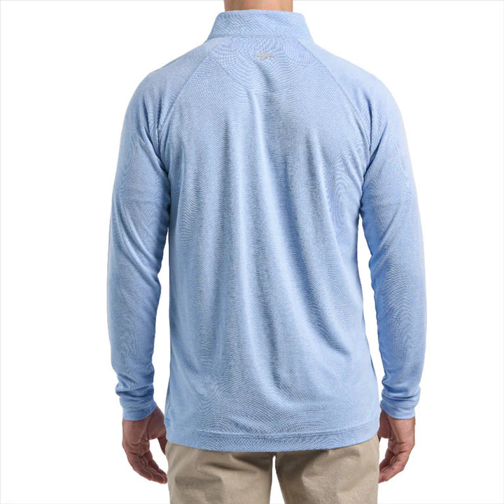 Harlestons Seaside Pullover: Carolina Blue