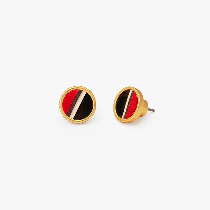 Brackish Hazel Stud Earring