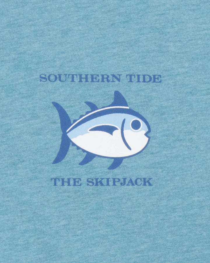 Southern Tide Original Skipjack T-Shirt: Heather Niagara