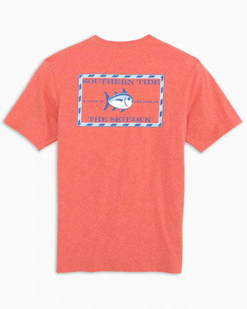 Southern Tide Original Skipjack T-Shirt: Rouge Red