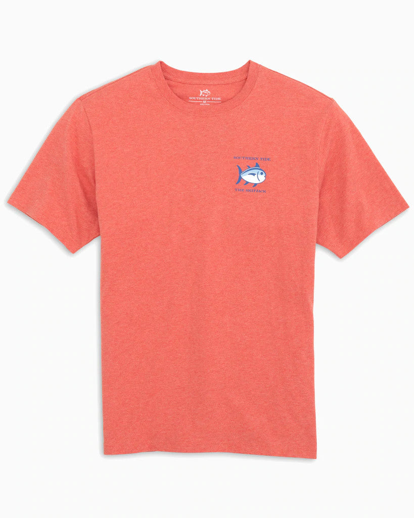 Southern Tide Original Skipjack T-Shirt: Rouge Red