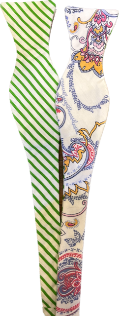 Craig Reagin Green Stripe/Paisley Bowtie