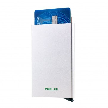T.B Phelps Kingston Wallet: Silver