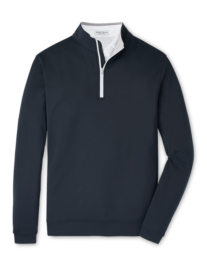 Peter Millar Perth Performance Quarter-Zip: Black
