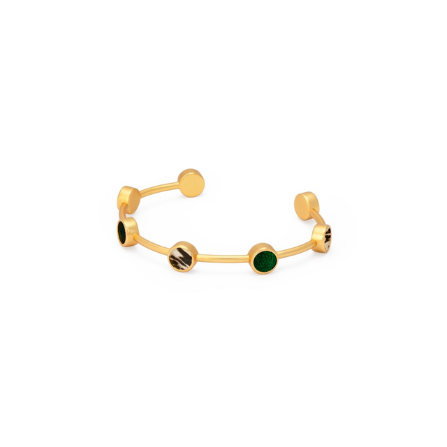 Brackish Multi-Bezel Cuff: Avery