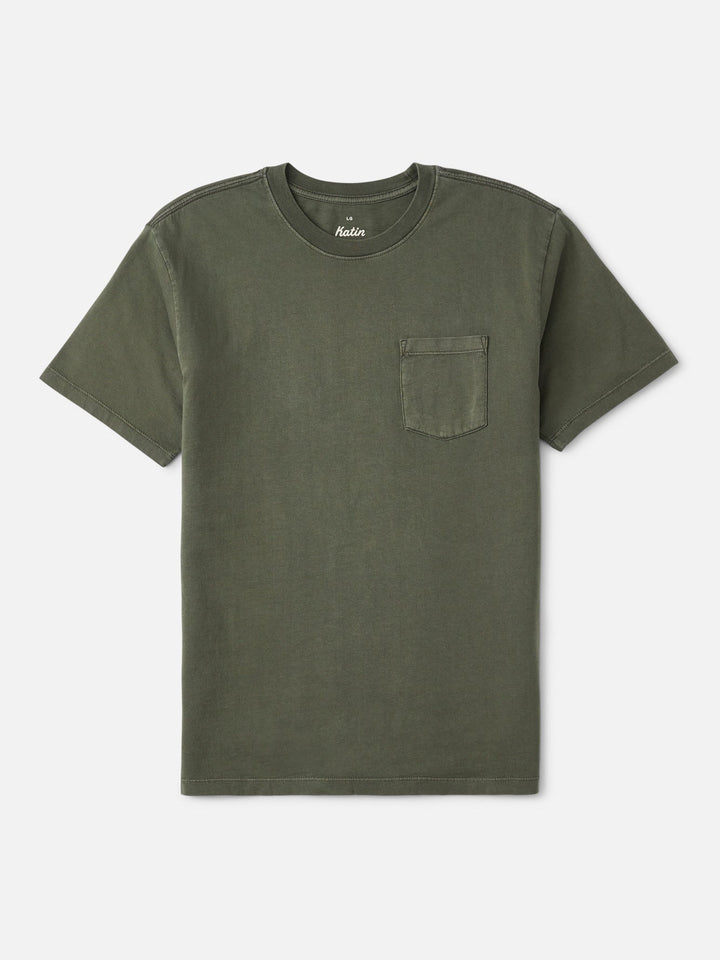 Katin Base Tee: Clover Vintage Wash