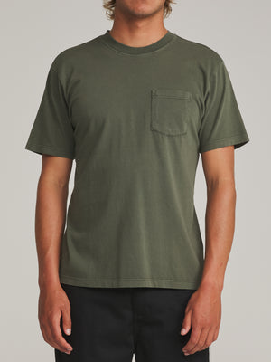 Katin Base Tee: Clover Vintage Wash