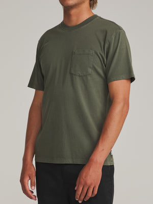 Katin Base Tee: Clover Vintage Wash