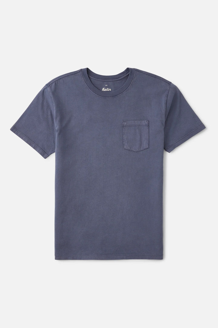 Katin Base Tee: Washed Blue