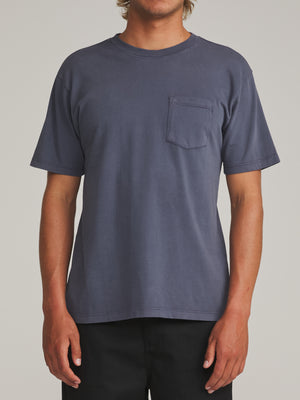 Katin Base Tee: Washed Blue