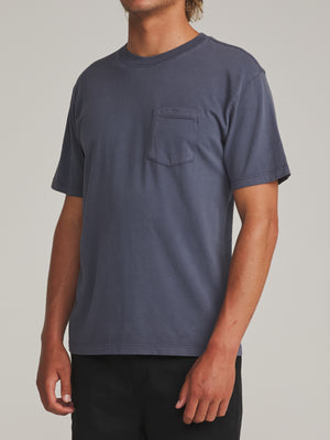 Katin Base Tee: Washed Blue