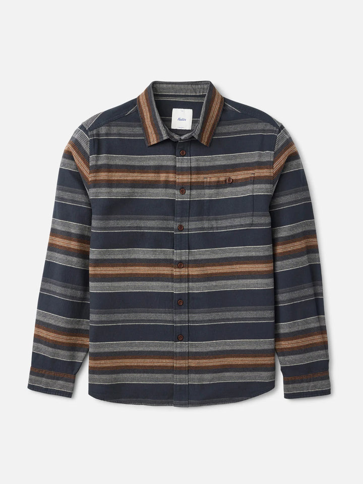 Katin Derek Flannel: Black Wash