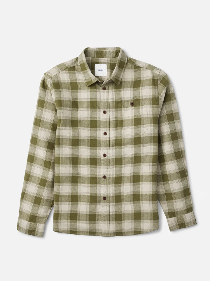 Katin Derek Flannel: Olive