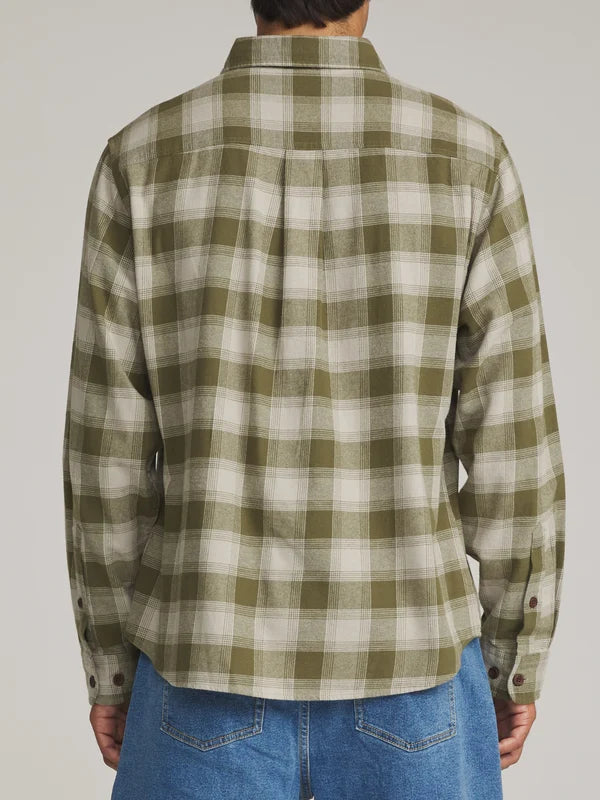 Katin Derek Flannel: Olive