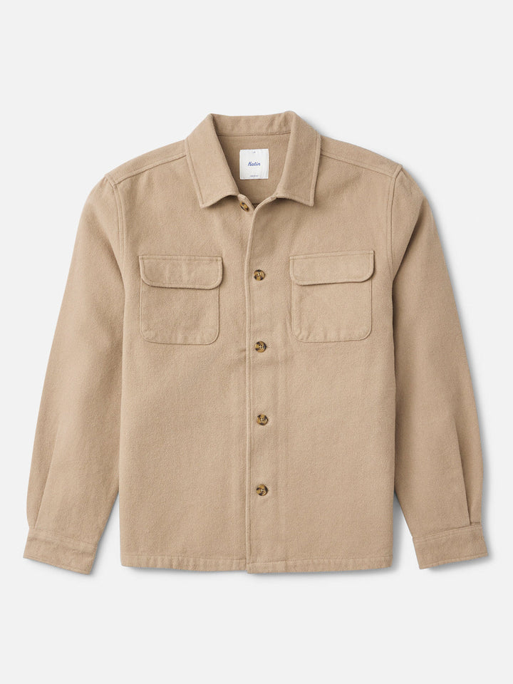 Katin Shiloh Flannel: Khaki