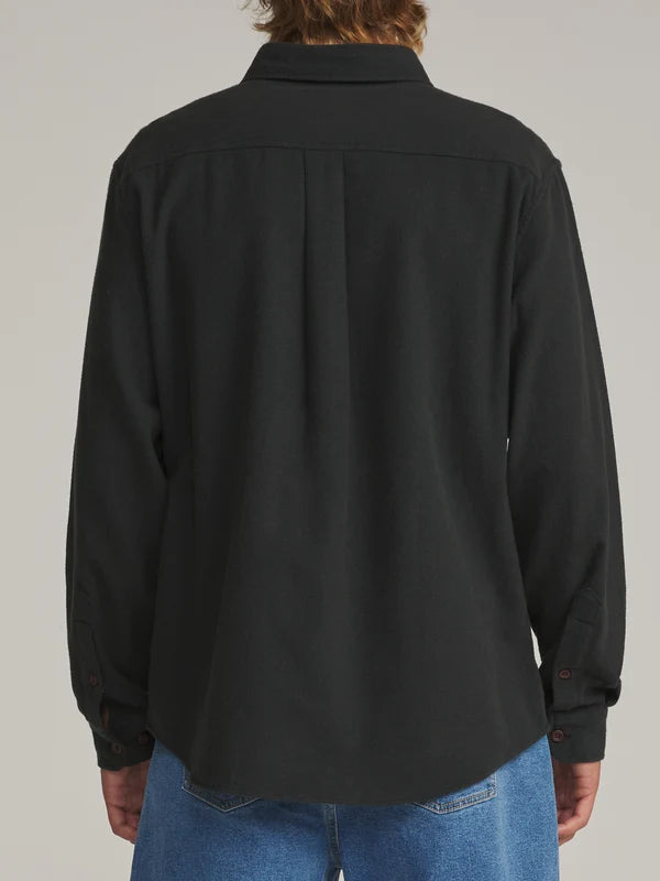 Katin Twiller Flannel: Black Wash