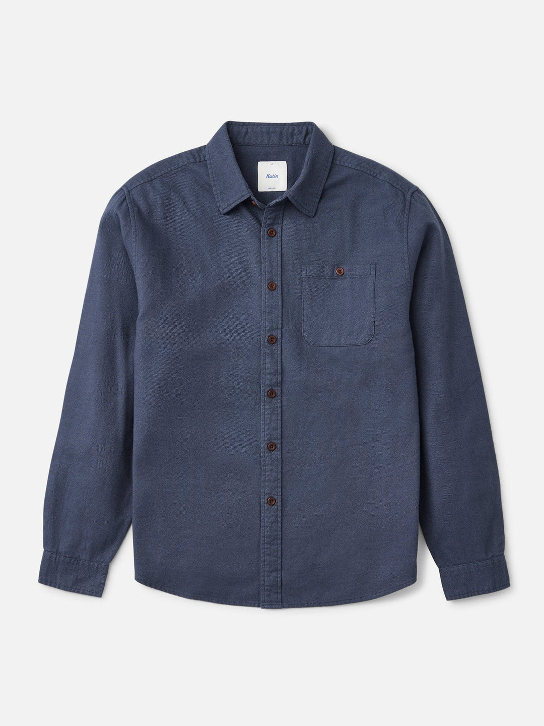 Katin Twiller Flannel: Tempest Blue