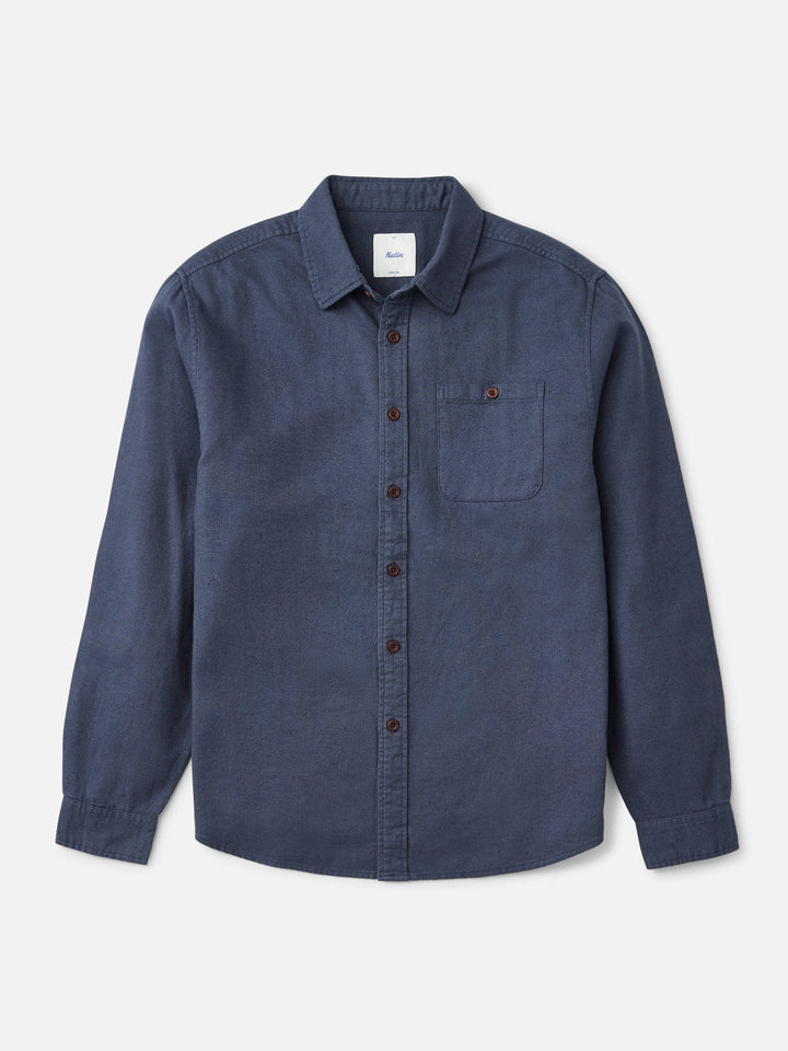 Katin Twiller Flannel: Tempest Blue