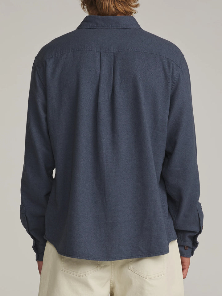 Katin Twiller Flannel: Tempest Blue