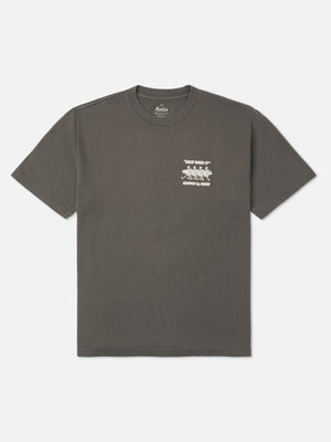 Katin Bones Box Fit Tee: Lead Vintage Wash