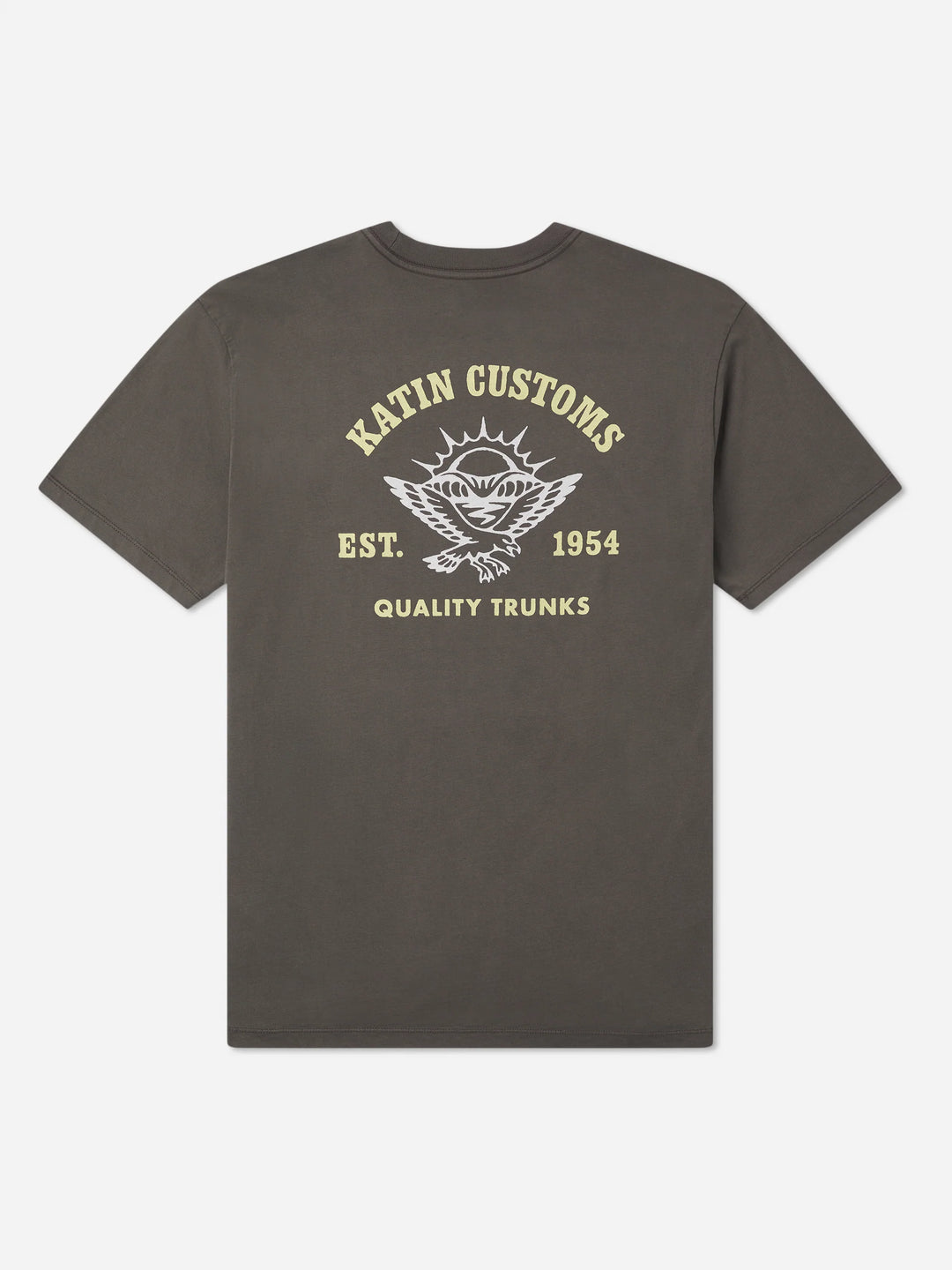 Katin Herman Tee: Lead Vintage Wash