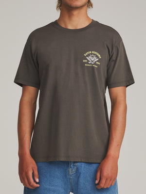 Katin Herman Tee: Lead Vintage Wash
