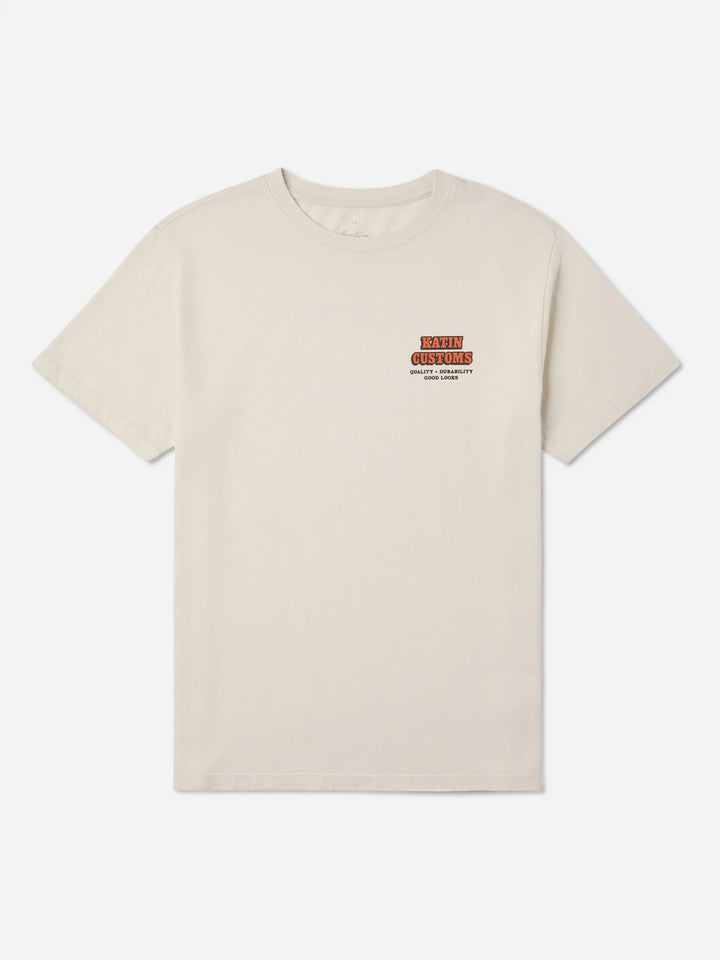 Katin Lorry Tee: Vintage White