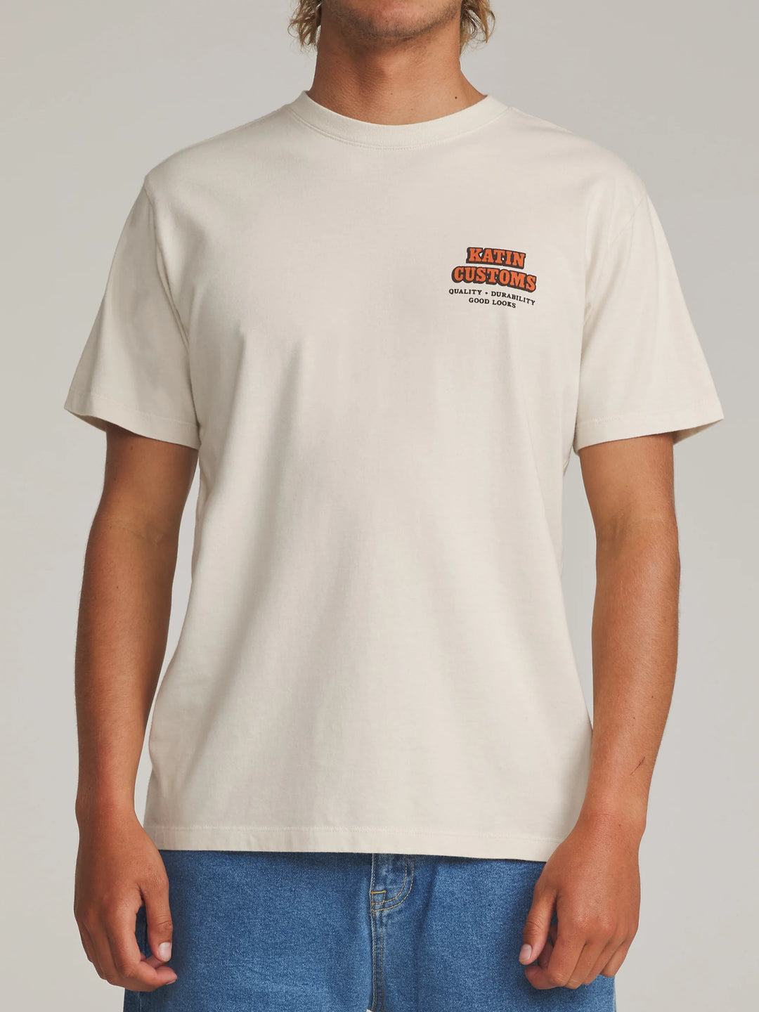 Katin Lorry Tee: Vintage White