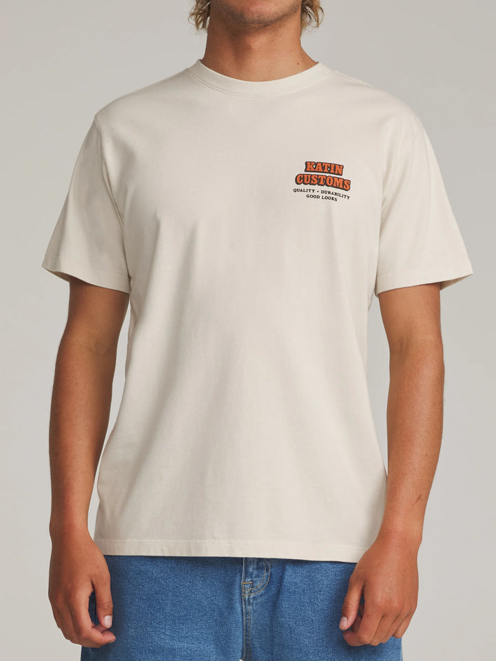 Katin Lorry Tee: Vintage White