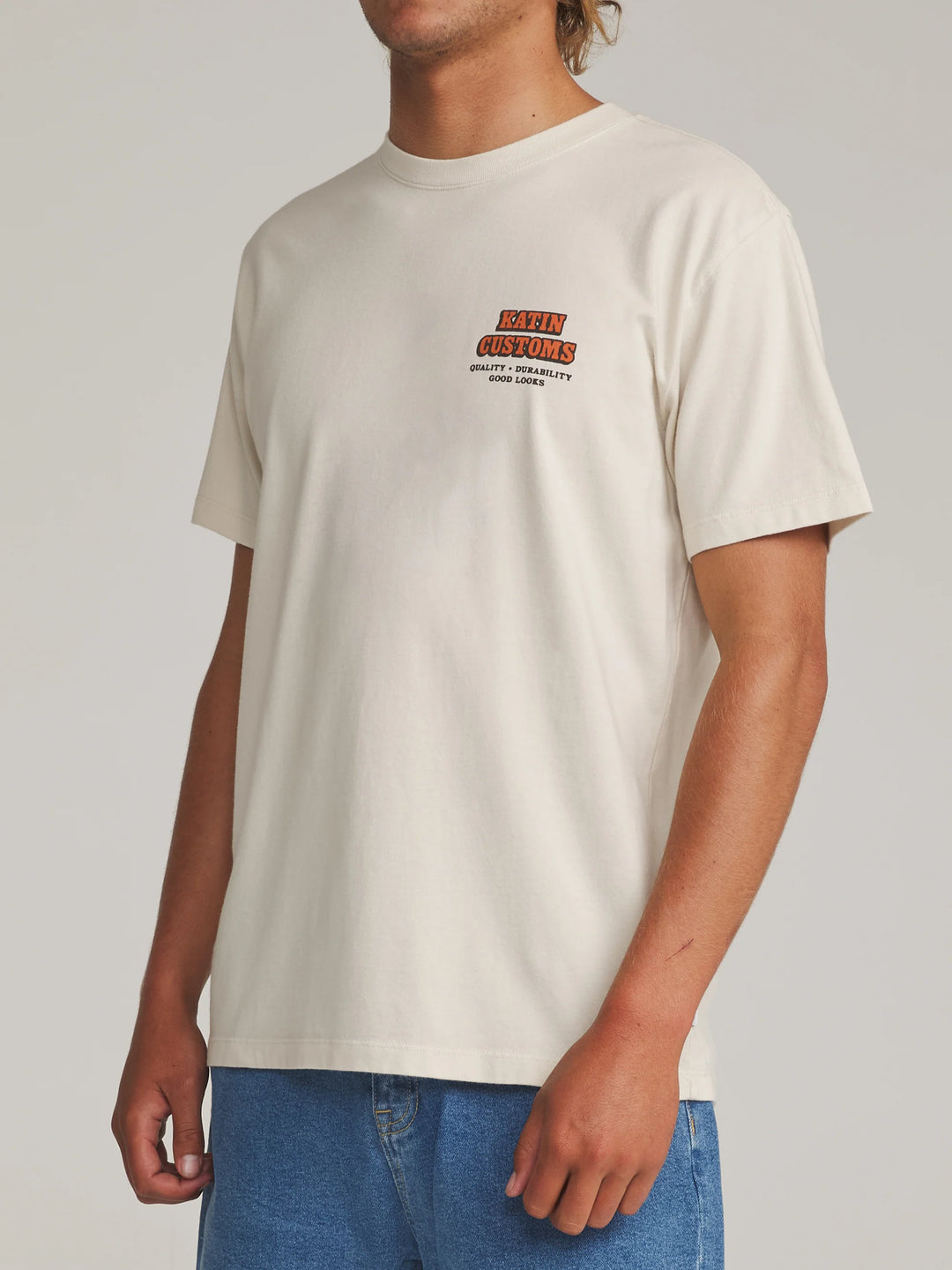 Katin Lorry Tee: Vintage White