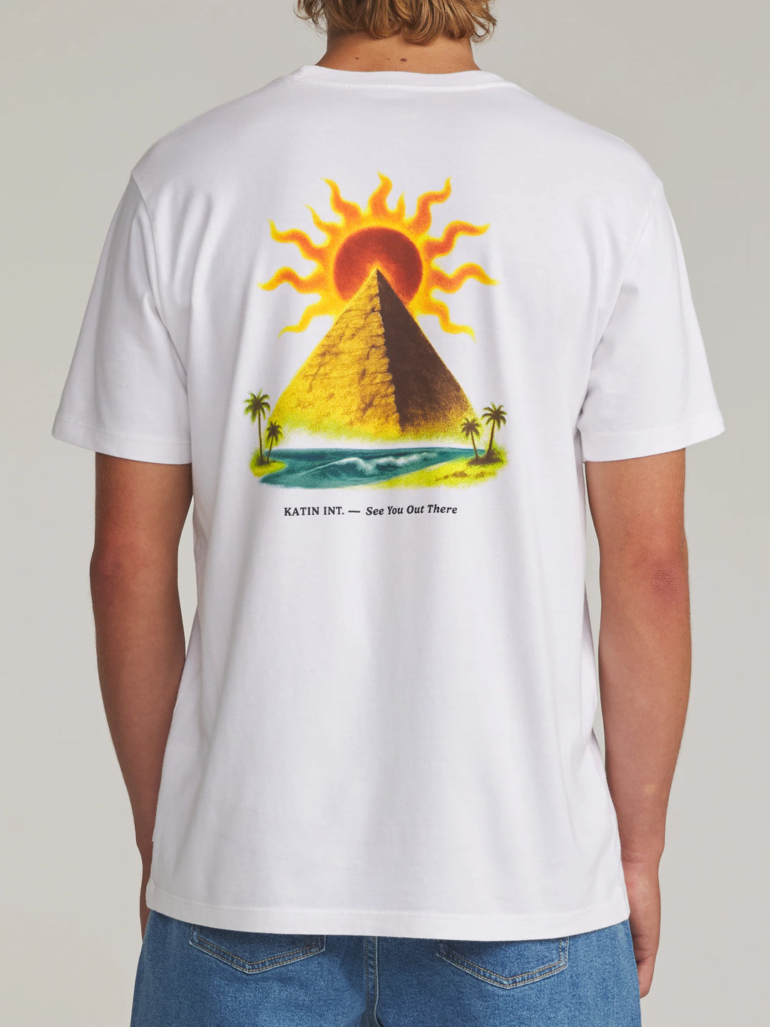 Katin Rising Tee: White