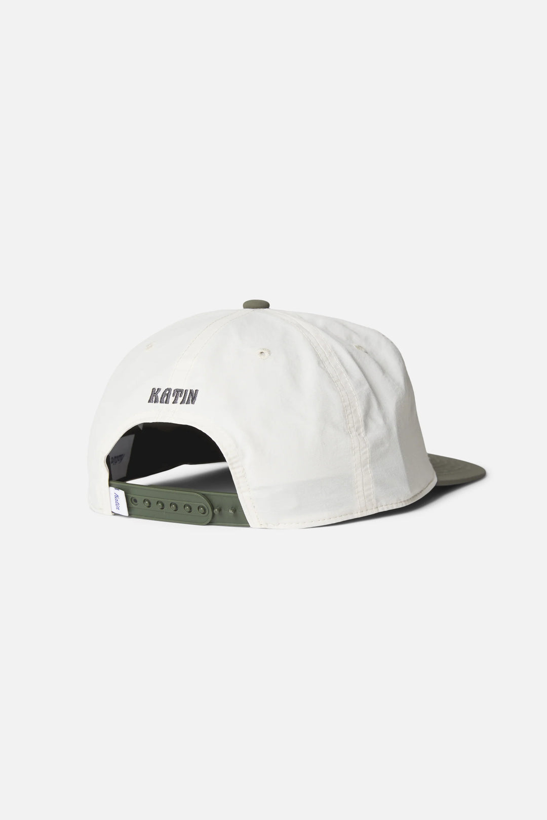 Katin Locals Hat: Vintage White/Sage