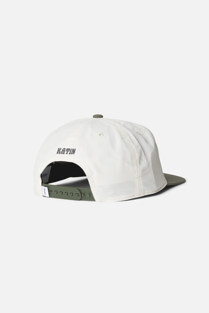 Katin Locals Hat: Vintage White/Sage