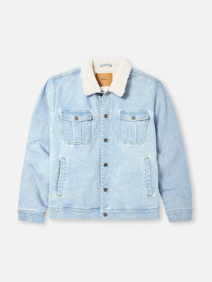 Katin Harris Denim Jacket: Light Indigo