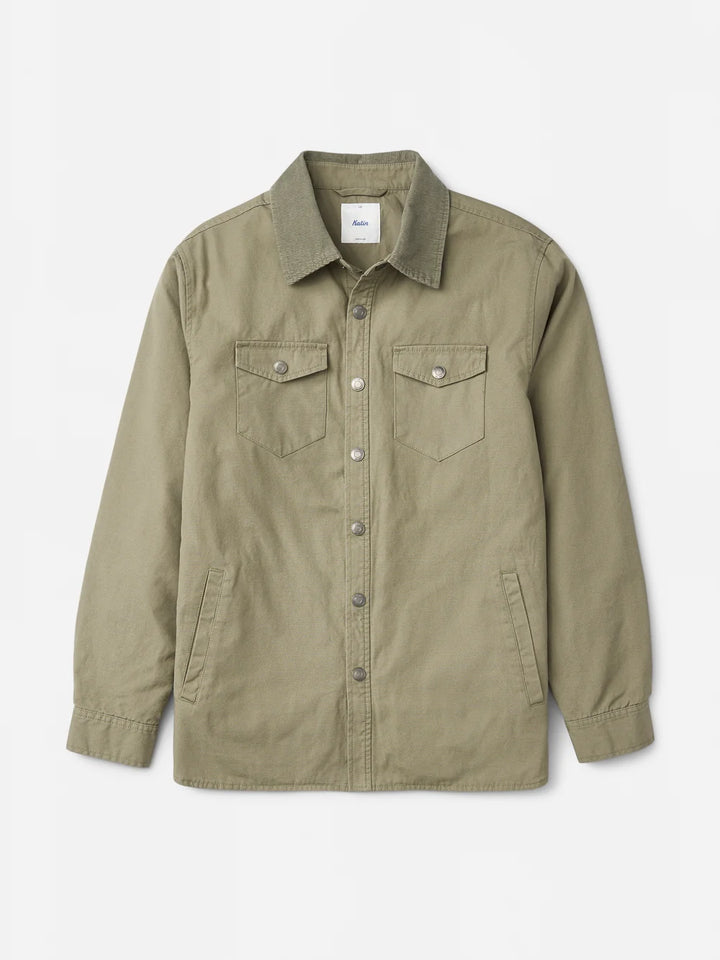 Katin Campbell Shirt Jacket: Olive