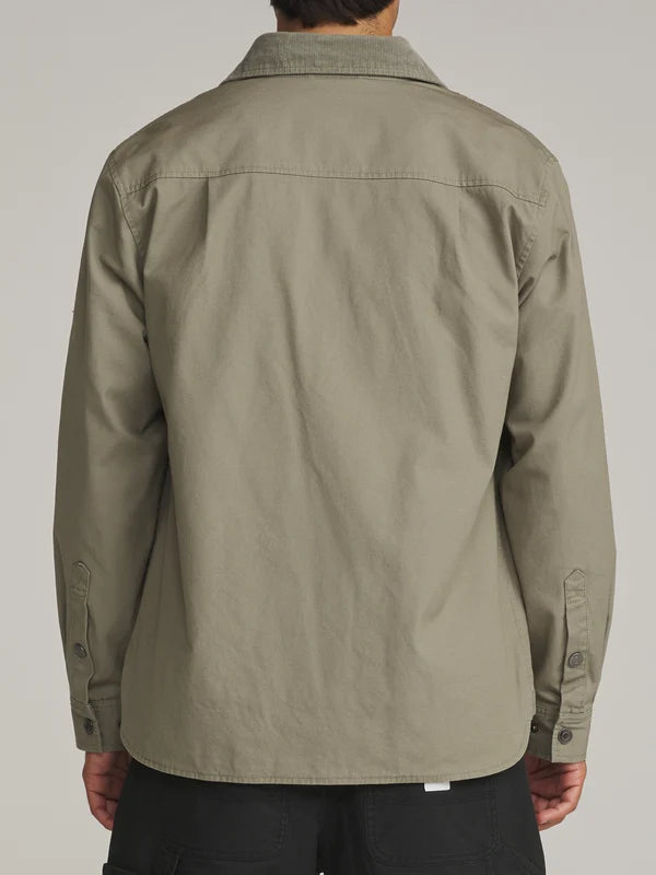 Katin Campbell Shirt Jacket: Olive