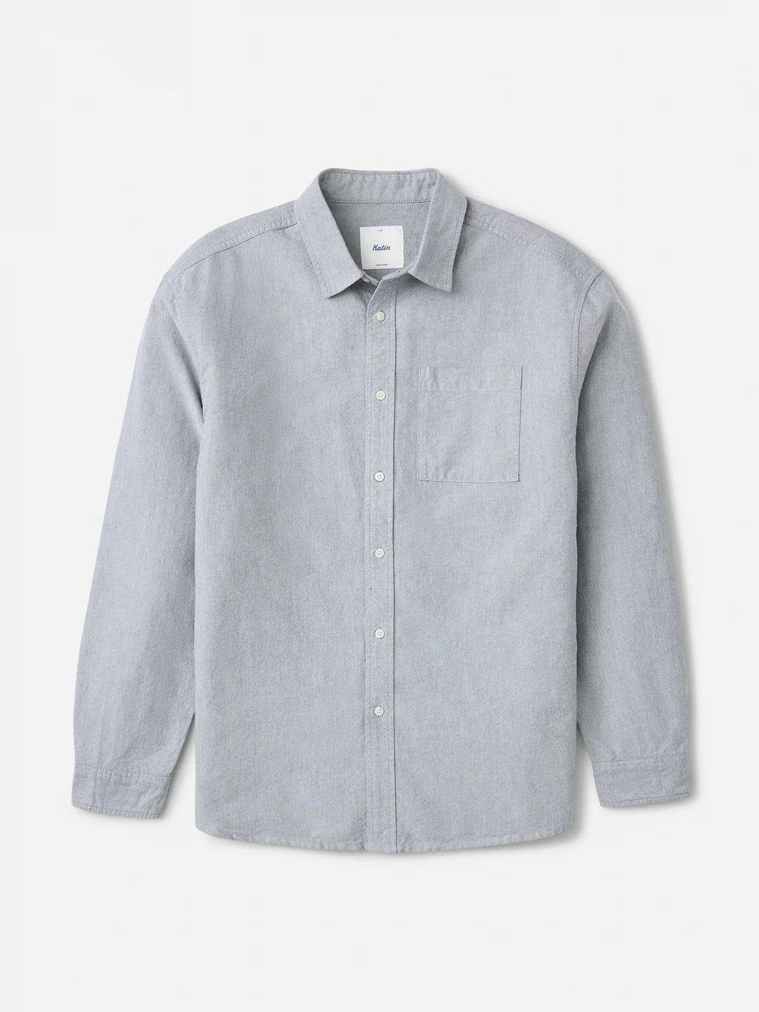 Katin Ford Long Sleeve Shirt: Black Oxford