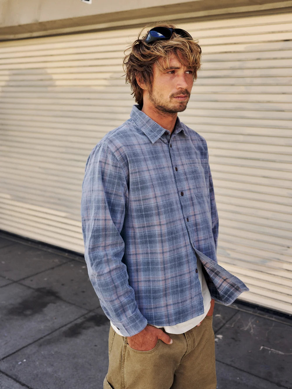Katin Stevie Shirt: Storm Blue