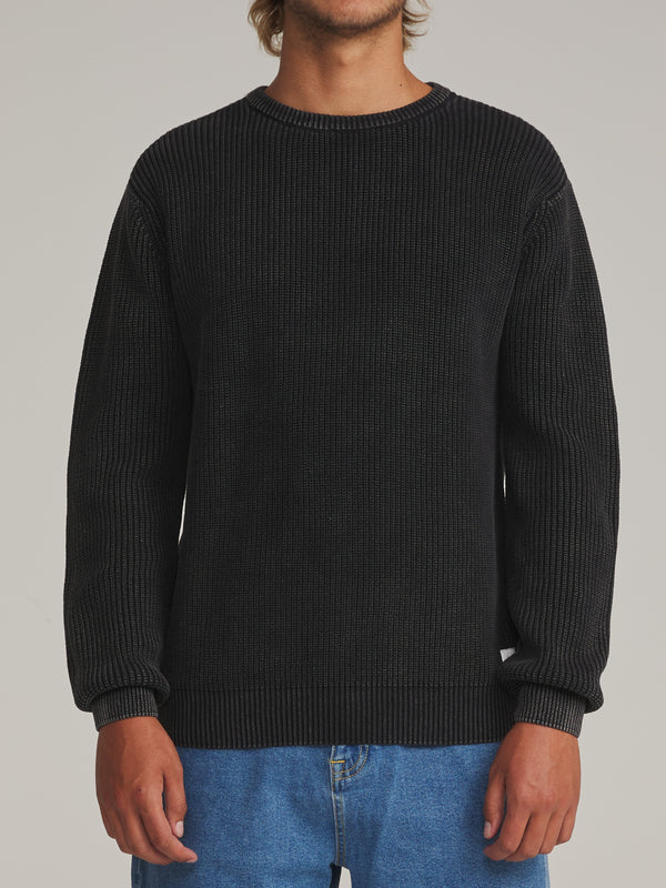 Katin Swell Sweater: Black Wash
