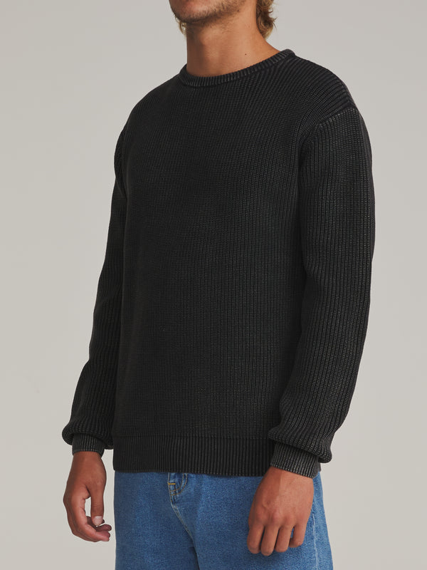 Katin Swell Sweater: Black Wash