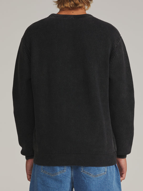 Katin Swell Sweater: Black Wash