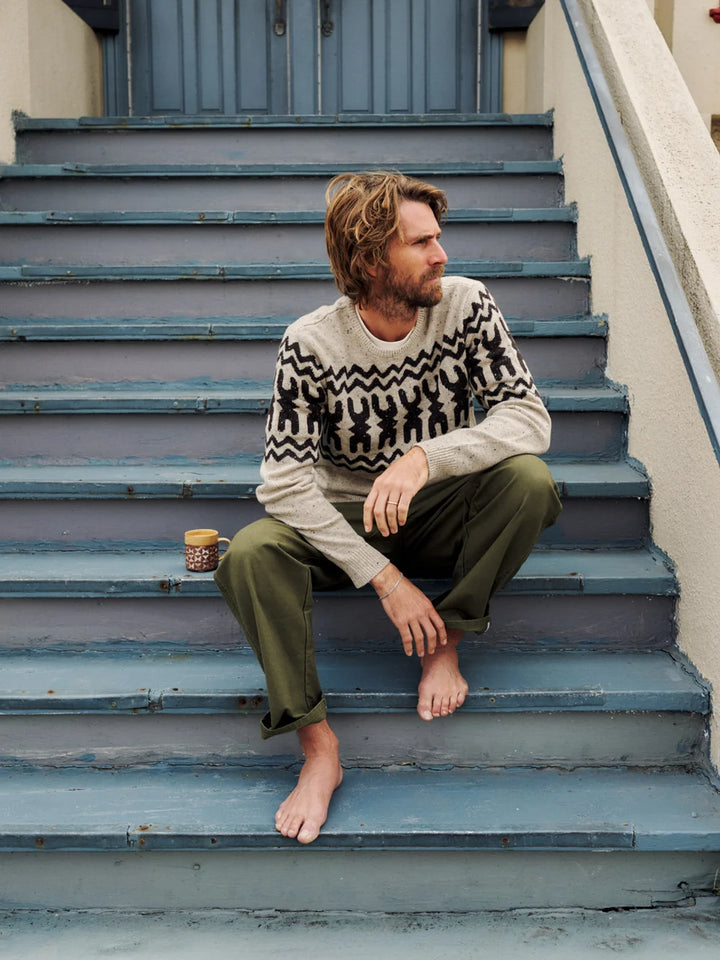 Katin Thompson Sweater: Tan
