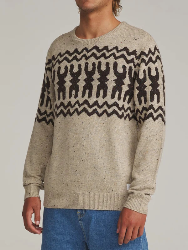 Katin Thompson Sweater: Tan