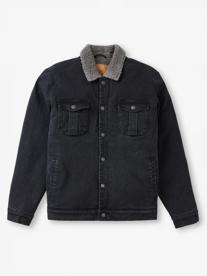 Katin Harris Denim Jacket: Black Wash