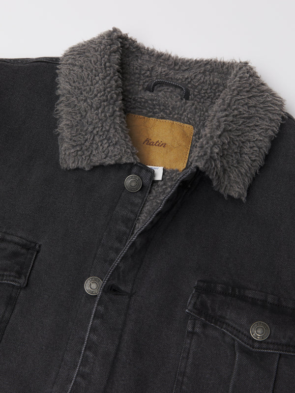 Katin Harris Denim Jacket: Black Wash