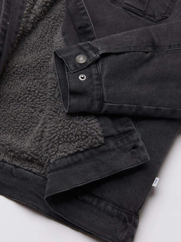 Katin Harris Denim Jacket: Black Wash