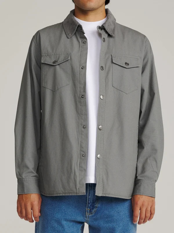 Katin Campbell Shirt Jacket: Graphite