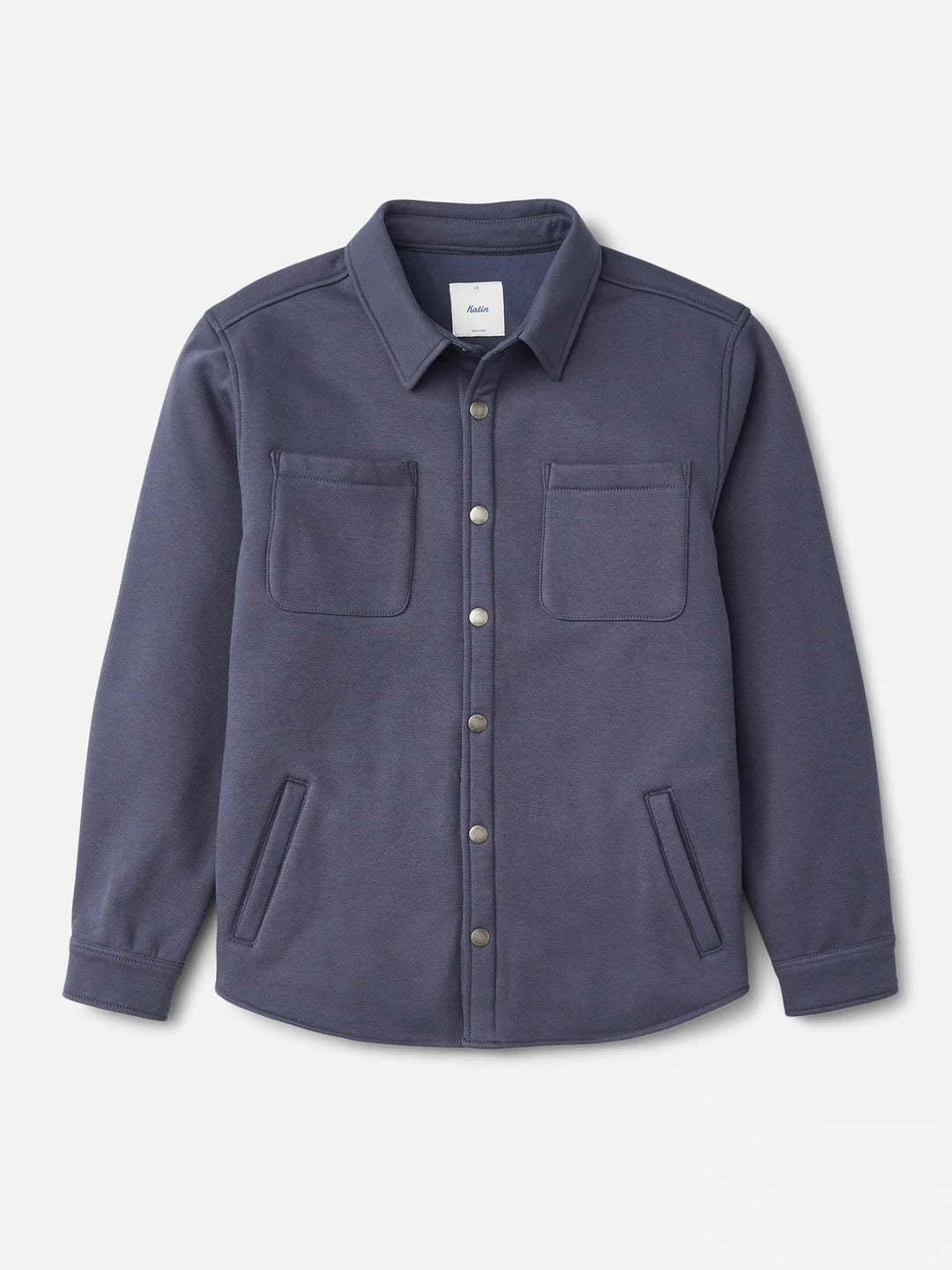 Katin Harold Fleece Shirt Jacket: Washed Blue